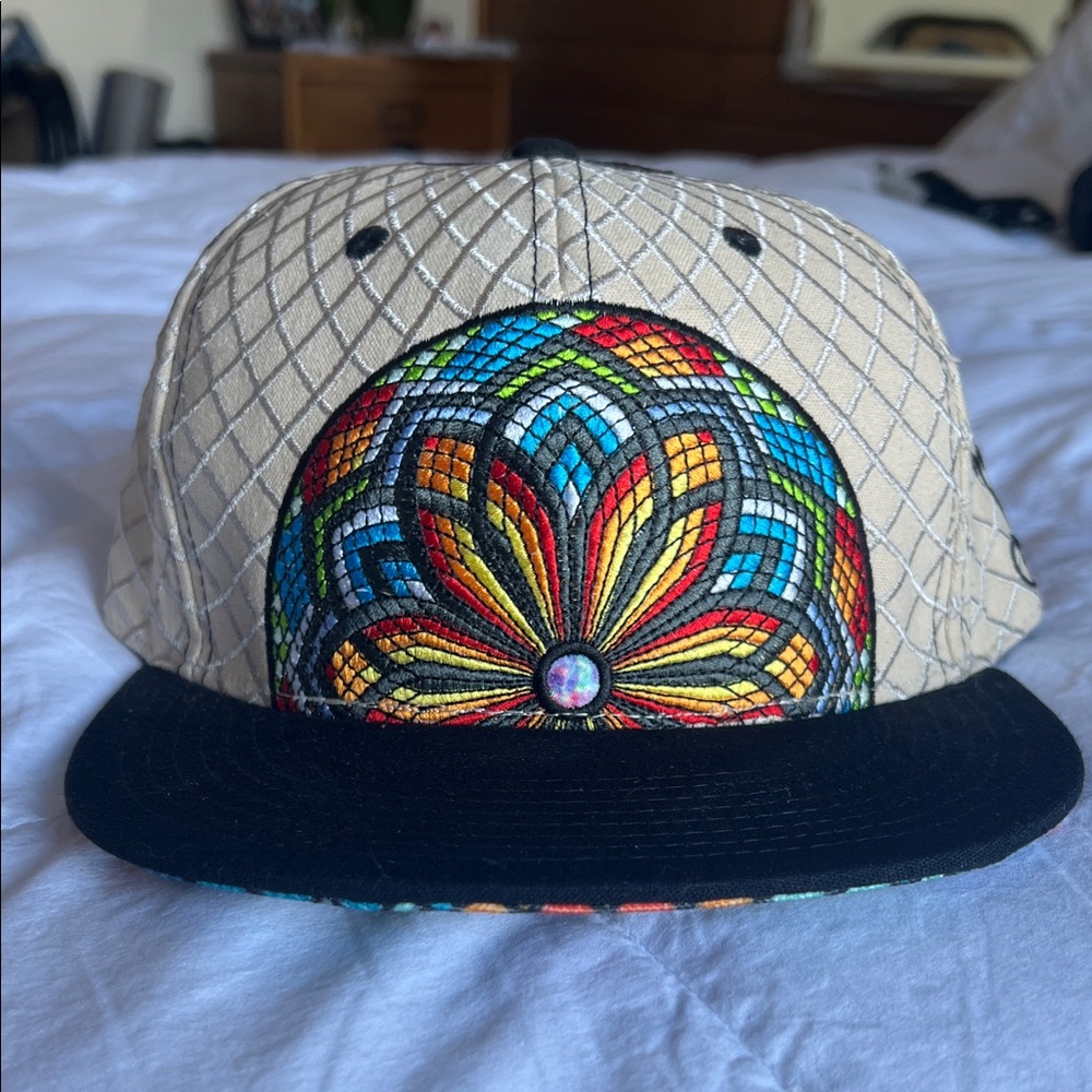 Colorful Geometric Grassroots California Hat
